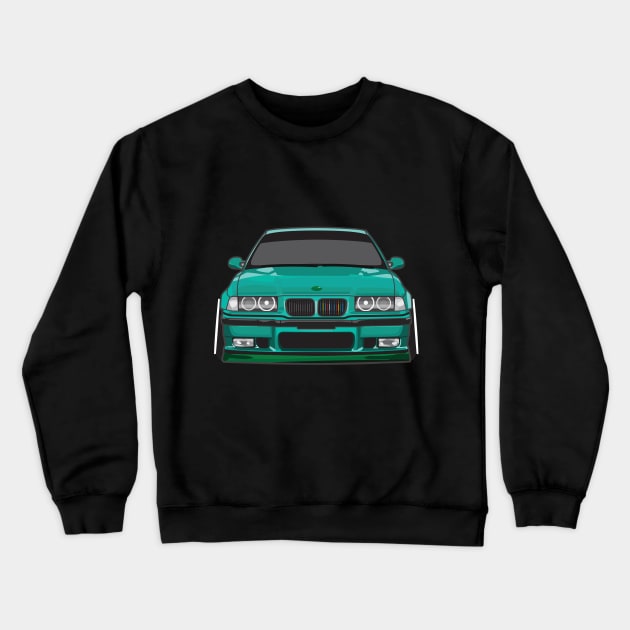 E36 bmw Crewneck Sweatshirt by rhysendicott